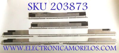 KIT DE LED'S PARA TV SAMSUNG ( 4 PZ ) NUMERO DE PARTE SVS55_2ND / PANEL LTF550HH01 / MODELO UN55B8000XFXZA